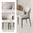 63-94.5" Extendable Dining Table Set With 8 Dining Chairs