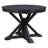 Retro Functional Extendable Dining Table With A 12" Leaf For Dining Room And Living Room-238778381