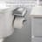 Tank Mount Toilet Paper Holder