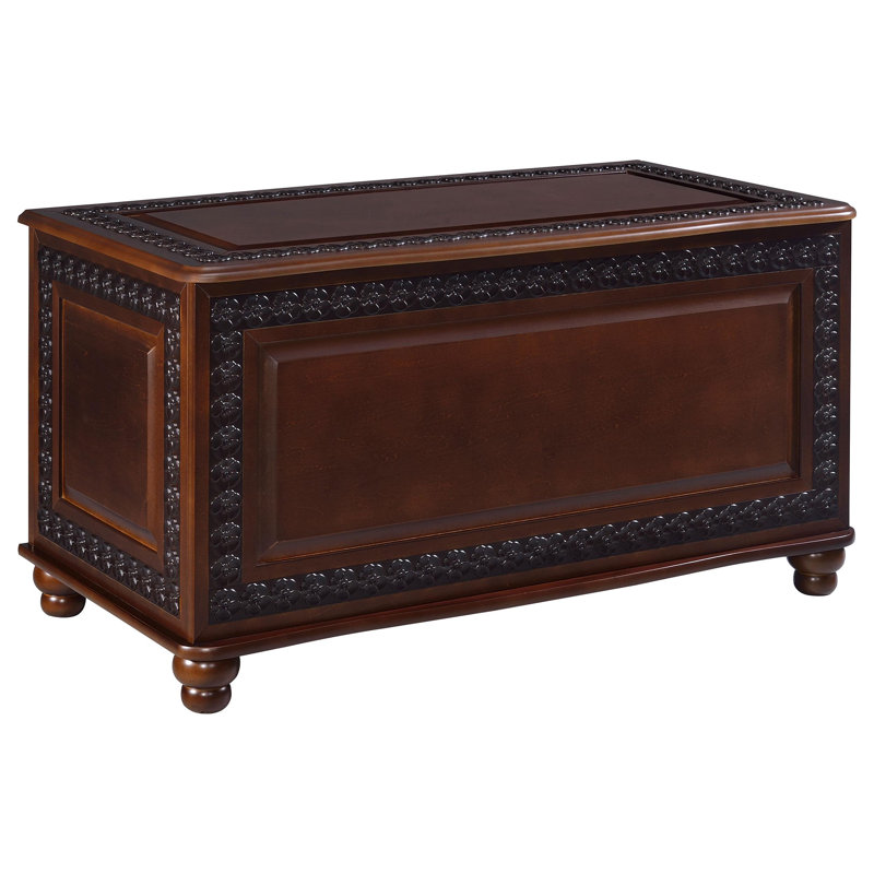 Peraza Solid + Manufactured Wood Blanket Chest