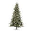 Frosted Balsam Fir Artificial Christmas Tree with Multicolored Dura-lit® LED Lights-1237679079
