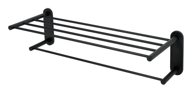 Contemporary I Wall Shelf, Matte Black