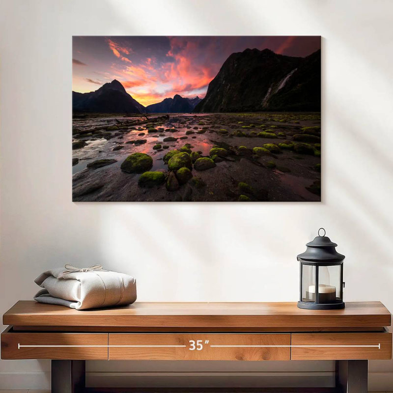 Ravi Milford Sound At Sunrise, 8" H x 12" W