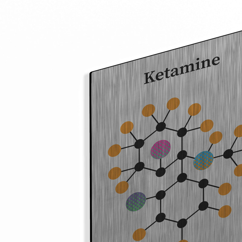«Ketamine Molecule» par Maxim, H 16 po x l 12 po