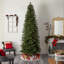 Lighted Artificial Fir Christmas Tree-1052282451