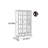 Pure solid wood bookcase