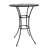 Mariapaula 30" Round Wrought Iron Patio Bar Table