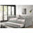 Transitional Style 1pc Twin Size Daybed w/ Trundle Flared Arms Mattress Ready Gray Finish Primary Living Room-899799717