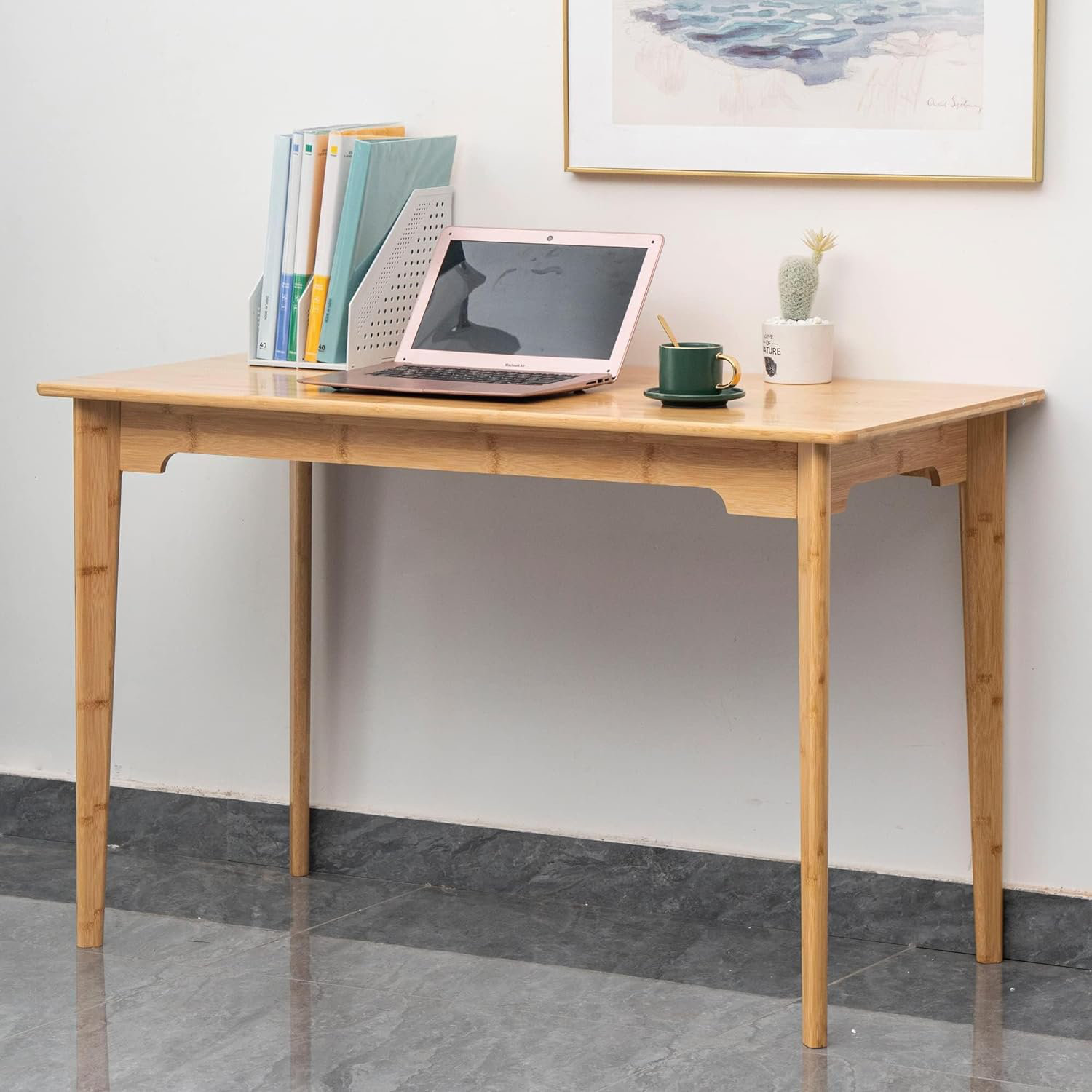 Millwood Pines Cyran Solid Wood Writing Desk | Wayfair