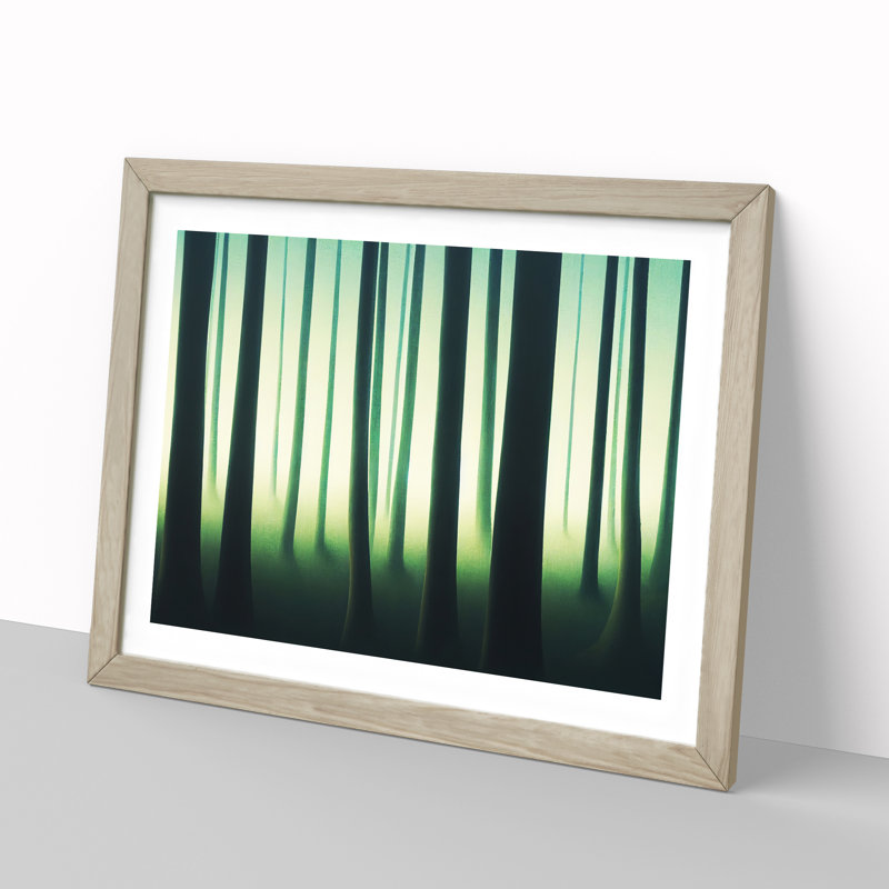 A Timeless Forest - Framed Print, Oak, 46cm H x 64cm W x 2cm D