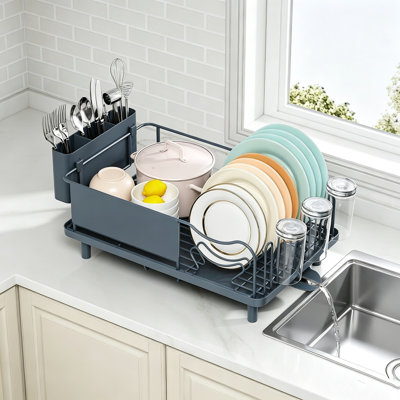 Stainless Steel Countertop Dish Rack