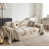 Beige / chenille doré