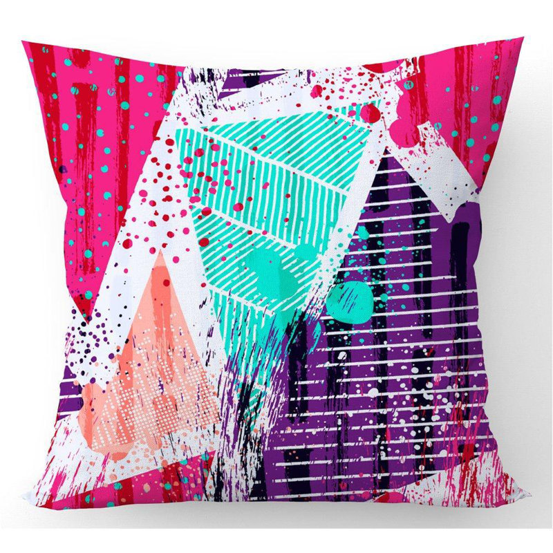 Jamille Abstract Square Cushion