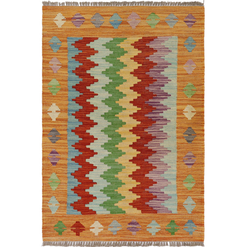 Wool Chevron Rug