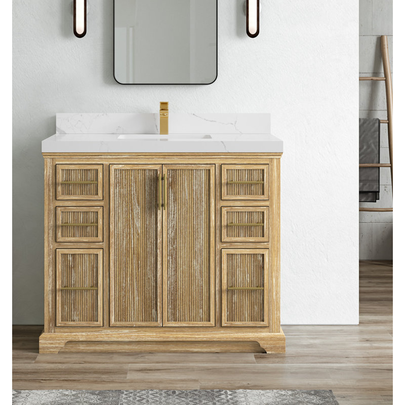 Ensemble de meuble-lavabo simple 42 po Bellarae