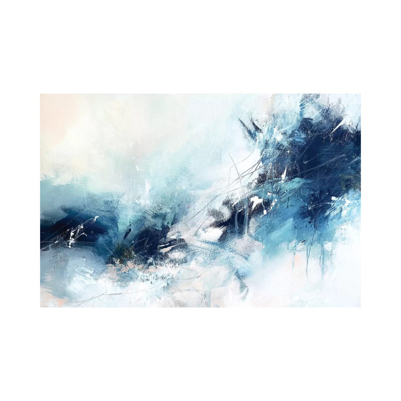 Shrey Horizontal by Sana Jamlaney - Wrapped Canvas Gallery-Wrapped Canvas Giclée, 20.32 cm H x 30.48 cm W