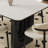 French Style Simple Modern Home Dining Table Solid Wood Base Dining Table-100510743
