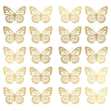 Watercolor Butterfly Wall Decals – My Wonderful Walls