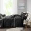 Ensemble de housse de couette en velours avec coussin décoratif-122118703-122118709