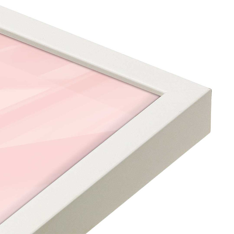 «Candy Cane Bow» par April Lane, reproduction d'art sur toile, H 24 po x l 18 po, Blanc