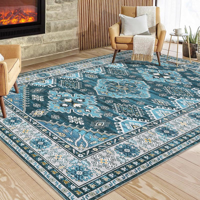 Tapis décoratifs lavables 9 x 12