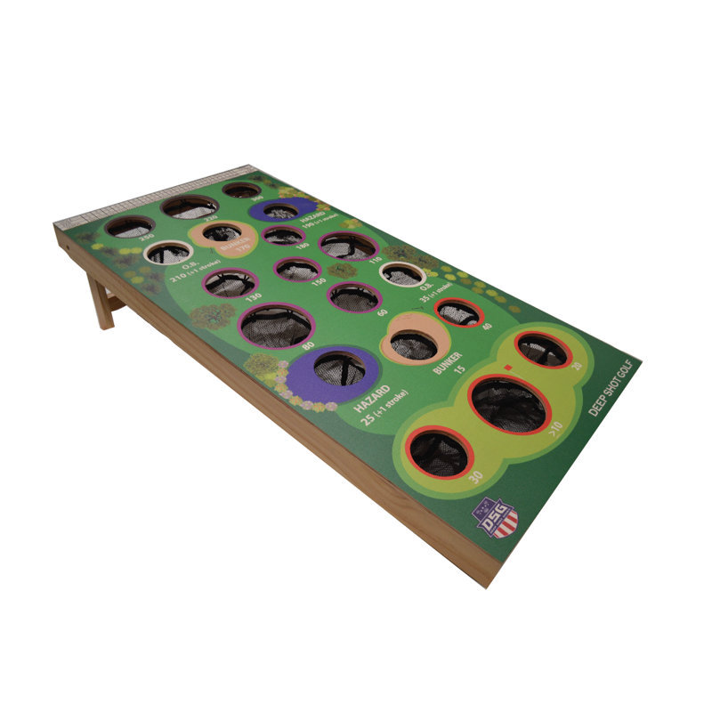 Jeu de lancer de billes de golf