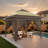 Pop Up Gazebo Outdoor Canopy Shelter, Instant Patio Gazebo Sun Shade Canopy Tent With 4 Sandbags, 2 Tiers Roof & Mesh Netting For Lawn, Garden, Backyard & Dec-113469153-113469152