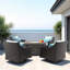 Fionnula 5-Piece Rattan Seating Group With Sunbrella® Cushion Covers-26579260