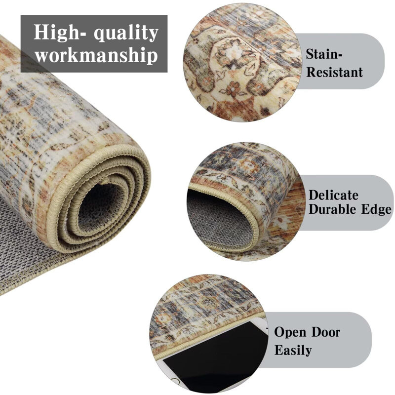 Tapis ultra doux antidérapant