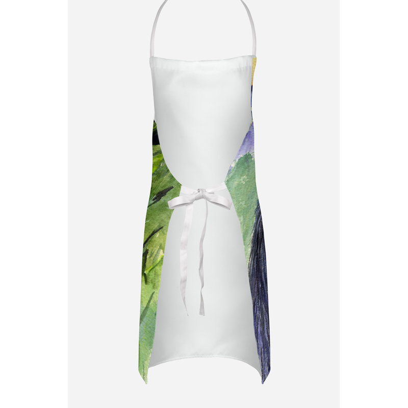 No Pattern Bib Apron