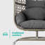 Rodborough Rattan Hanging Chair