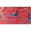Tapis chinois chaud chaud rustique à motif de cygne nageur Art Deco