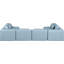 Houswerth Upholstered U-Shaped Sectional Reversible-94884334