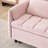 55" Two Seater Pull Out Sofa Bed, Adjustable Backrest With USB Ports, Two Side Pockets-1450892363