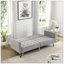 Canapé-lit Canapé-lit convertible gris clair pliable-118043662