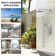 10-inch Dual Function Complete Shower System with Rough in-Valve