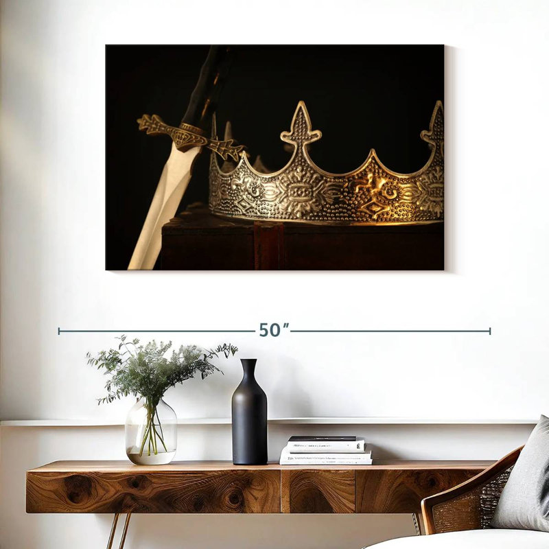 King Arthur Crown, 26" H x 39" W