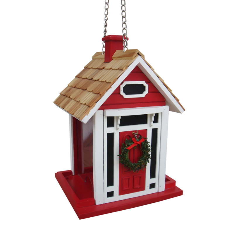 Mangeoire d'oiseaux de Noël, Rouge