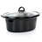 Better Chef 5 Quart Stainless Steel Oval Slow Cooker