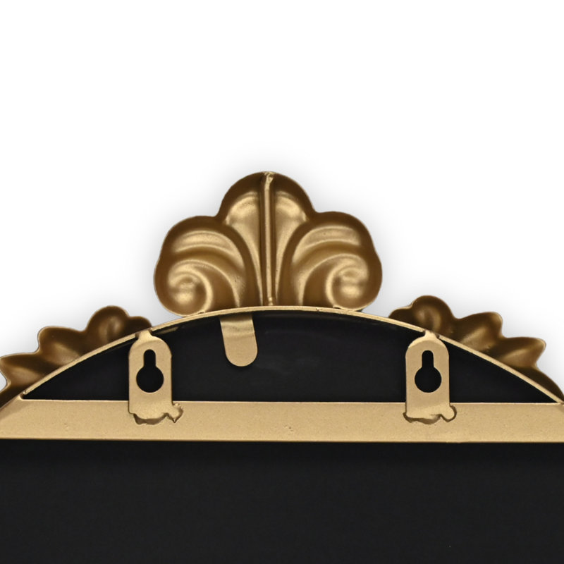 Everlaine Modern Victorian Accent Mirror, Gold