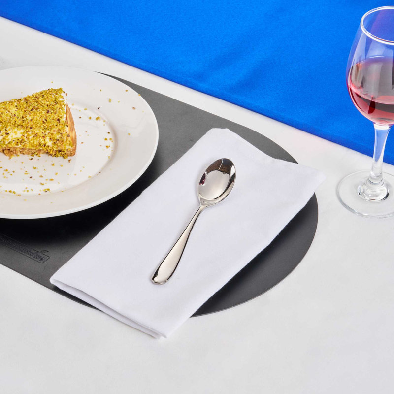 Accessoires de cuisine - cuillères à dessert 6,8 pouces, 2 cuillères de table robustes - vaisselle en acier inoxydable 18/10, lavables, cuillères à manger robustes, cuillères à dîner, pour la maison ou le restaurant