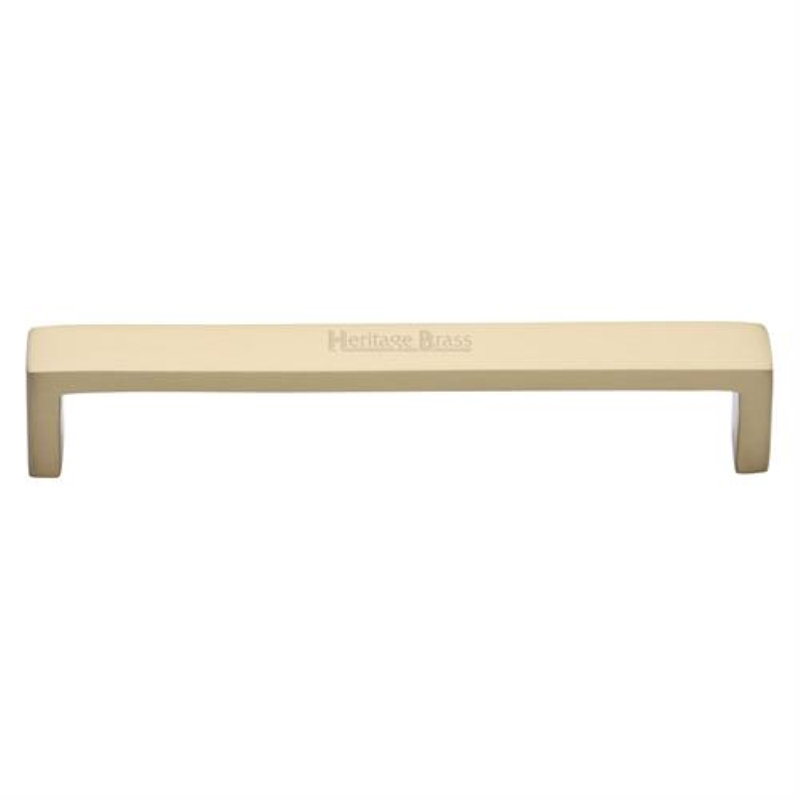 Heritage Brass Heritage Cabinet Pull Wide Metro Design, 19.2cm H x 2cm W x 20cm D, Satin Brass