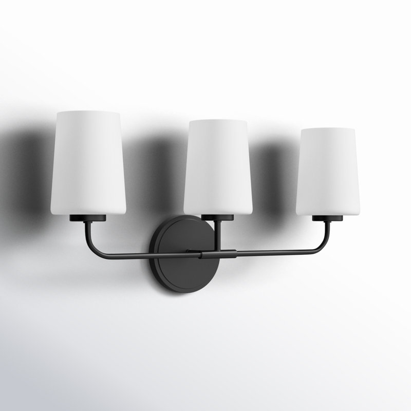 Fitz 3 - Light Dimmable Vanity Light, Black