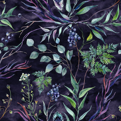 Dark Purple Wallpaper Tile