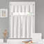 Cantonnière sur mesure de couleur unie en mélange de coton de 52 po-1708689449