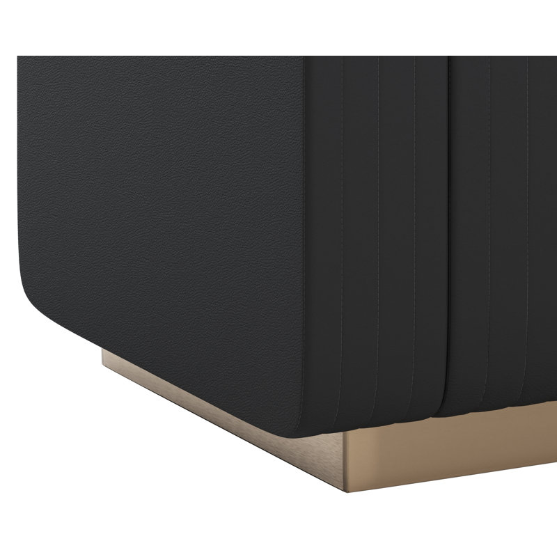 Sharah Bench - Maven Black - Black