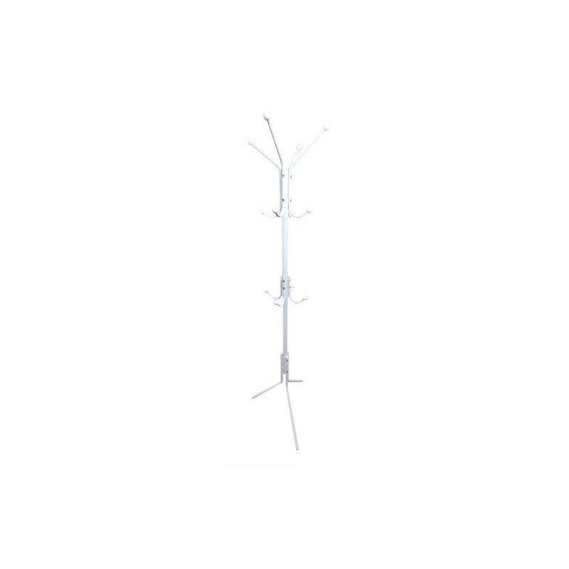 Skanda 12 - Hook Coat Rack, White