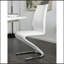 Chaise de salle à manger en forme de Z 2 pièces-841125214