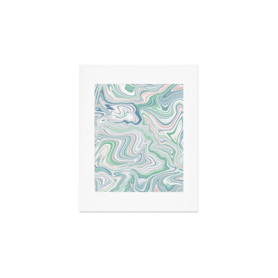 Love Spell Marble Green - Unframed Graphic Art