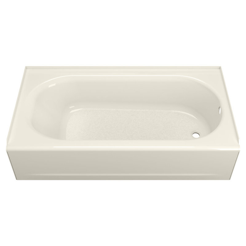 Princeton 60'' x 34'' Soaking Americast Bathtub, Linen, Right